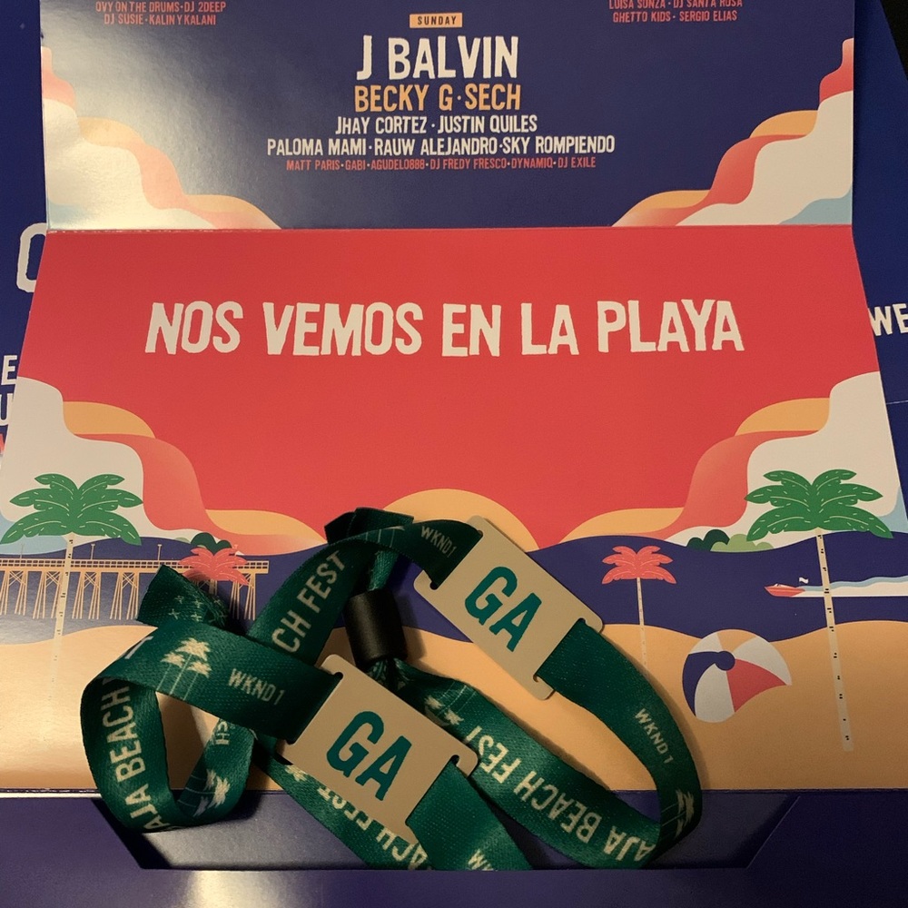 One Baja fest ticket weekend 1 2021